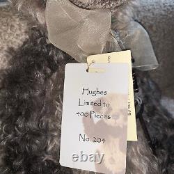 EXTREMELY RARE Charlie Bears Hughes LE 204 of 400 mohair