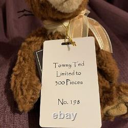 EXTREMELY RARE- Charlie Bears Tommy Ted LE 198 Of 300 Unusual- Made With Wool