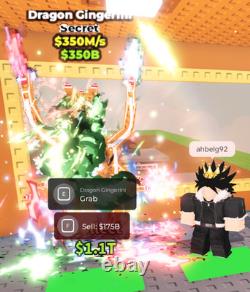 EXTREMELY RARE DRAGON GINGERINI 350M/S? Steal A Brainrot? CHEAPEST/FASTEST