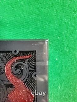 EXTREMELY RARE David Blaine Red Gatorback playing card deck