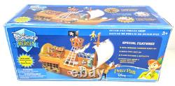 EXTREMELY RARE Disney Heroes Peter Pan Pirate Ship New In Open Damaged Box READ