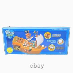 EXTREMELY RARE Disney Heroes Peter Pan Pirate Ship New In Open Damaged Box READ