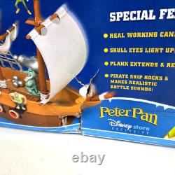EXTREMELY RARE Disney Heroes Peter Pan Pirate Ship New In Open Damaged Box READ