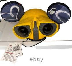 EXTREMELY RARE Disney WALL-E Mickey Mouse Ears Adult Hat New with Tags