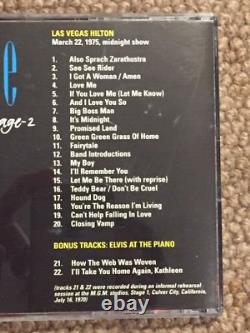 EXTREMELY RARE ELVIS CD Boxset'The King on Stage Vol. 2 VERY NEAR AS NEW