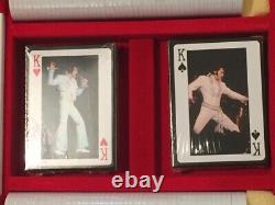 EXTREMELY RARE ELVIS MEMORABILIA Viva Las Vegas Poker Set AS NEW