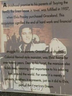 EXTREMELY RARE Elvis 50th Anniversary Graceland Zippo Lighter 5000 MADE AS NEW