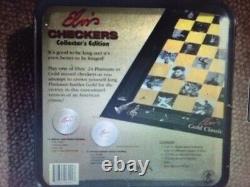 EXTREMELY RARE Elvis Draughts (checkers) Board Game BRAND NEW SEALED