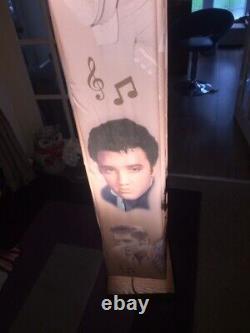 EXTREMELY RARE Elvis Floor Lamp 5 AS NEW, NUMBERED, COA BRADFORD EXCHANGE