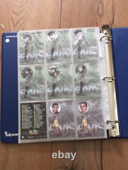 EXTREMELY RARE Elvis'Platinum Collection Trading Cards' Full Set AS NEW