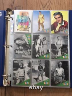 EXTREMELY RARE Elvis'Platinum Collection Trading Cards' Full Set AS NEW