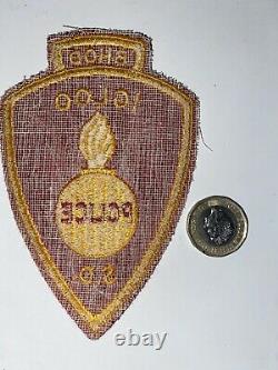 EXTREMELY RARE Embroidered BHOD IGLOO POLICE S DAKOTA VINTAGE Patch Collectible