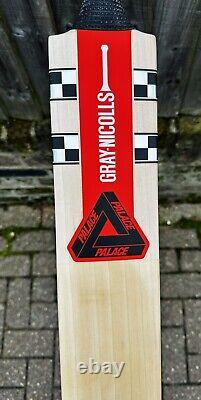 EXTREMELY RARE Gray Nicolls x Palace Skateboards Collaboration SH Cricket Bat