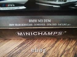 EXTREMELY RARE Minichamps 1.18 BMW M3 DTM Team Shnitzer