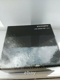 EXTREMELY RARE Minichamps NASA 1st LRV Car on Moon 1971 Gift Box MINT IN BOX