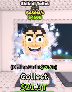 EXTREMELY RARE OG SKIBIDI TOILET 450M/S? Steal A Brainrot? CHEAPEST/FASTEST