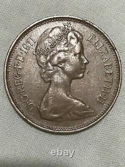 EXTREMELY RARE RUBBISH! WORTH 2p! 1971 2p New Pence Coin, mintage 1,454,856,250