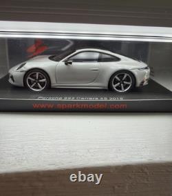 EXTREMELY RARE? Spark 143 Porsche 911 (992) Carrera 4S 2019 GT Silver