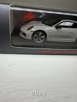 EXTREMELY RARE? Spark 143 Porsche 911 (992) Carrera 4S 2019 GT Silver