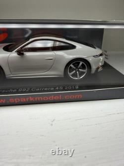 EXTREMELY RARE? Spark 143 Porsche 911 (992) Carrera 4S 2019 GT Silver