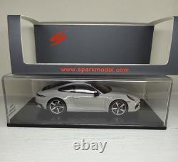 EXTREMELY RARE? Spark 143 Porsche 911 (992) Carrera 4S 2019 GT Silver