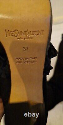 EXTREMELY RARE TOM FORD for YSL Ad Campaign Thigh High Suede Boots. Size 37/UK 4