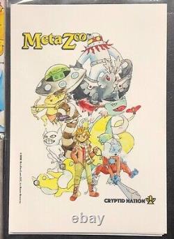 EXTREMELY RARE TWO original METAZOO POSTCARDS + 36 July/Aug 2021 STACK SEALED