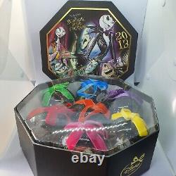 EXTREMELY RARE The Nightmare Before Christmas 2013 7 Bauble Set Tom Burton