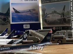 EXTREMELY RARE U. S. Airways Playset/Lufthansa A350/787, Air New Zealand 787