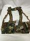 Extremely Rare Velocity Systems Mayflower Uw Gen Iv Chest Rig Woodland Camo M81