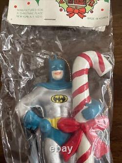 EXTREMELY RARE Vintage 1979 DC Comics Batman Christmas Tree Ornament NEW NOS