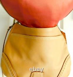 EXTREMELY RARE Vintage Coach Whipstitch Saddle Bag Crossbody New with Tags