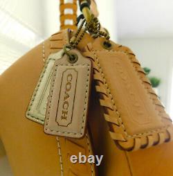 EXTREMELY RARE Vintage Coach Whipstitch Saddle Bag Crossbody New with Tags