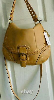 EXTREMELY RARE Vintage Coach Whipstitch Saddle Bag Crossbody New with Tags