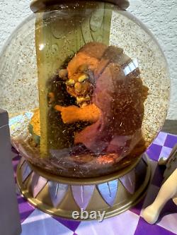 EXTREMELY Rare Beauty and the Beast Something New Disney Snowglobe