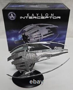 Eaglemoss Orville Kaylon Interceptor New in Box Unreleased and Extremely Rare