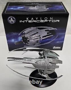 Eaglemoss Orville Kaylon Interceptor New in Box Unreleased and Extremely Rare