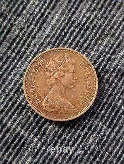 (Error) 1971 2p Two Pence New Pence Coin EXTREMELY RARE