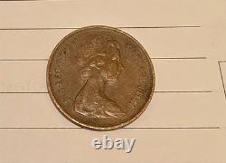 Extremely RARE 1981, NEW PENCE 2p Coin UK COLLECTIBLE ITEM