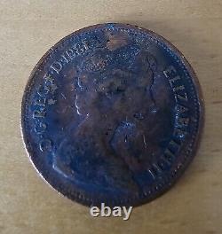 Extremely RARE 1981, NEW PENCE 2p Coin UK COLLECTIBLE ITEM