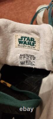 Extremely RARE Adidas Originals Collectible Star Wars Yoda Boats Shoes Uk7 NEW
