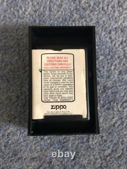 Extremely RARE Charles Chaplin Bubble Inc 1995 ZIPPO LIGHTER NEW UNUSED BOXED