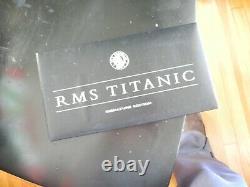 Extremely RARE Franklin Mint R. M. S. Titanic Model Ship Ocean Liner NIB