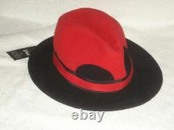 Extremely RARE Limited Edition Disney x Gigi Burris M 90 Fedora NEW (NWT) HAT