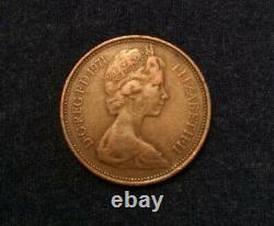 Extremely RARE new 2 pence 1971 coin valuable coin UK 2p Collectors coin