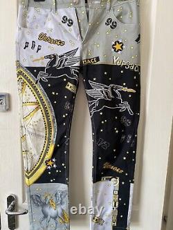 Extremely Rare 100% Genuine Men's Versace Horoscope Jeans. Size 32. RRP £1000