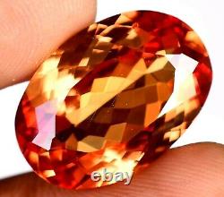Extremely Rare 19.65 Ct Natural Padparadscha Sapphire Certified Ceylon Gemstone