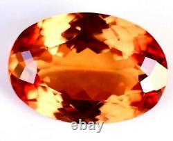 Extremely Rare 19.65 Ct Natural Padparadscha Sapphire Certified Ceylon Gemstone