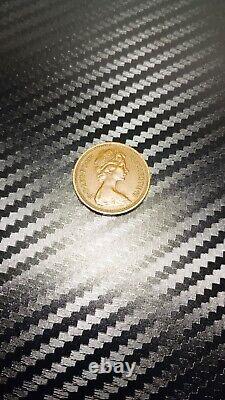 Extremely Rare 1971 1 Penny Coin Uk New Penny Mint