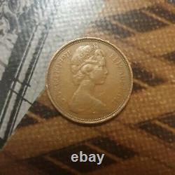 Extremely Rare 1971 2p New Pence Coin, in good condition
